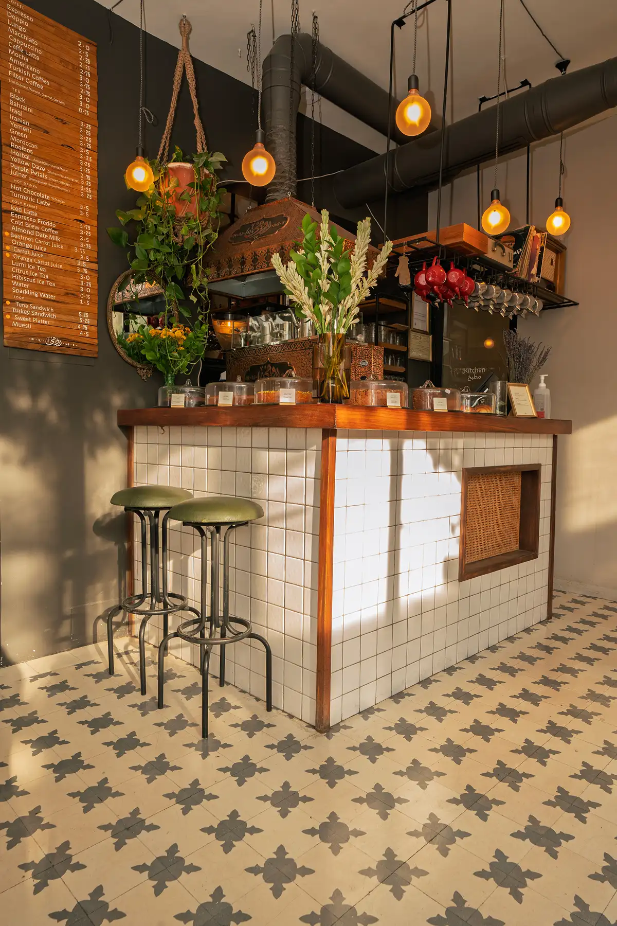 Rumi Interior Counter with light